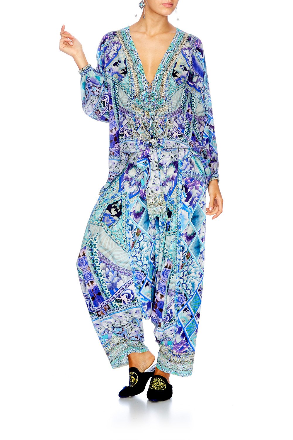 THE BLUE MARKET HAREM PANTS