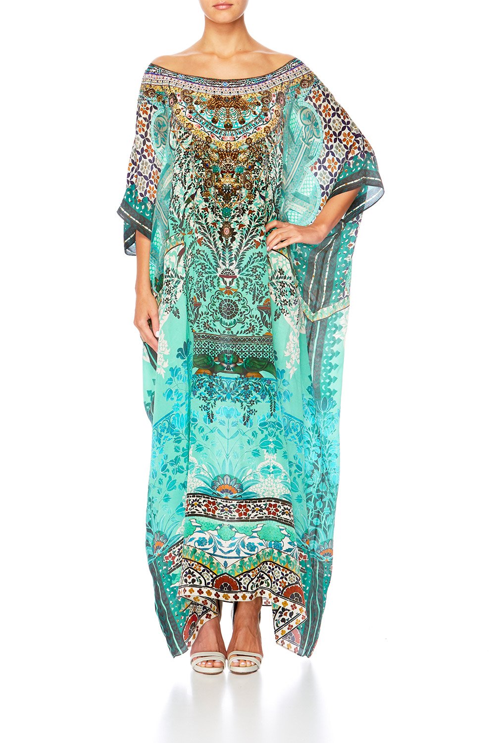 THE SPIRIT WITHIN ROUND NECK KAFTAN