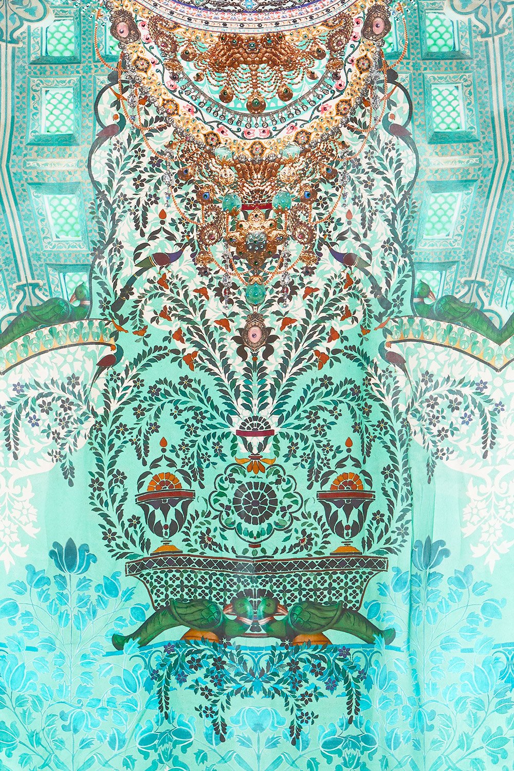 THE SPIRIT WITHIN ROUND NECK KAFTAN