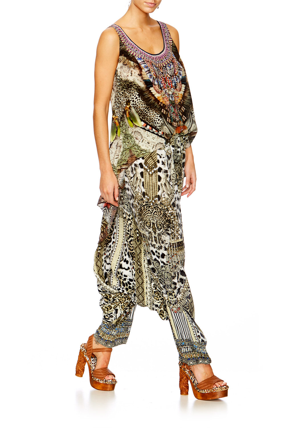 ANIMAL INSTINCT HAREM PANTS
