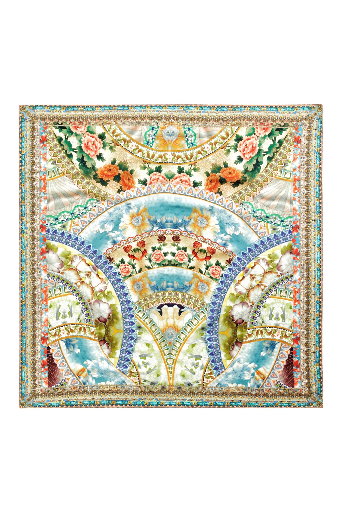 SIGN OF PEACE LARGE SQUARE SCARF