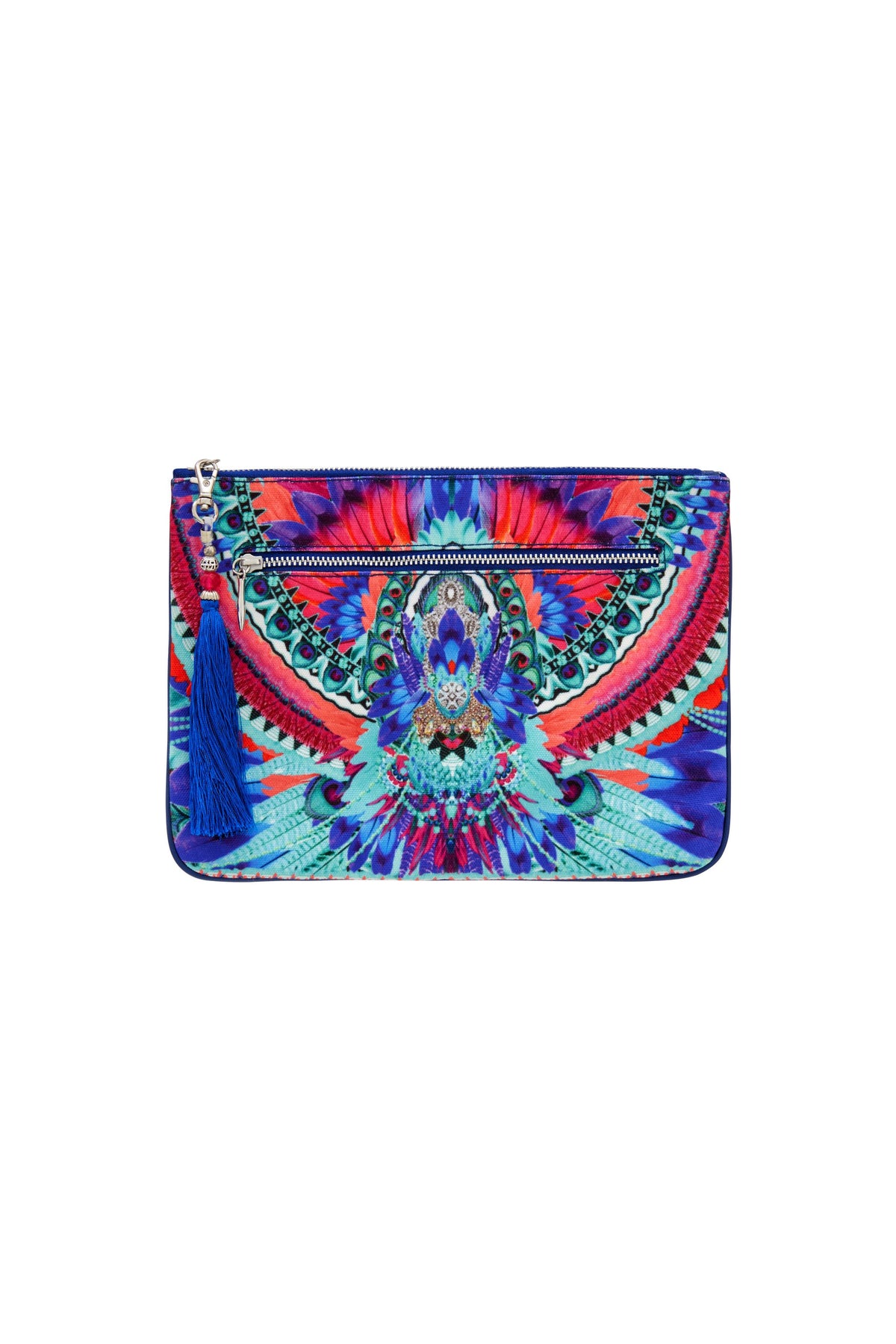 SKY FALL SMALL CANVAS CLUTCH