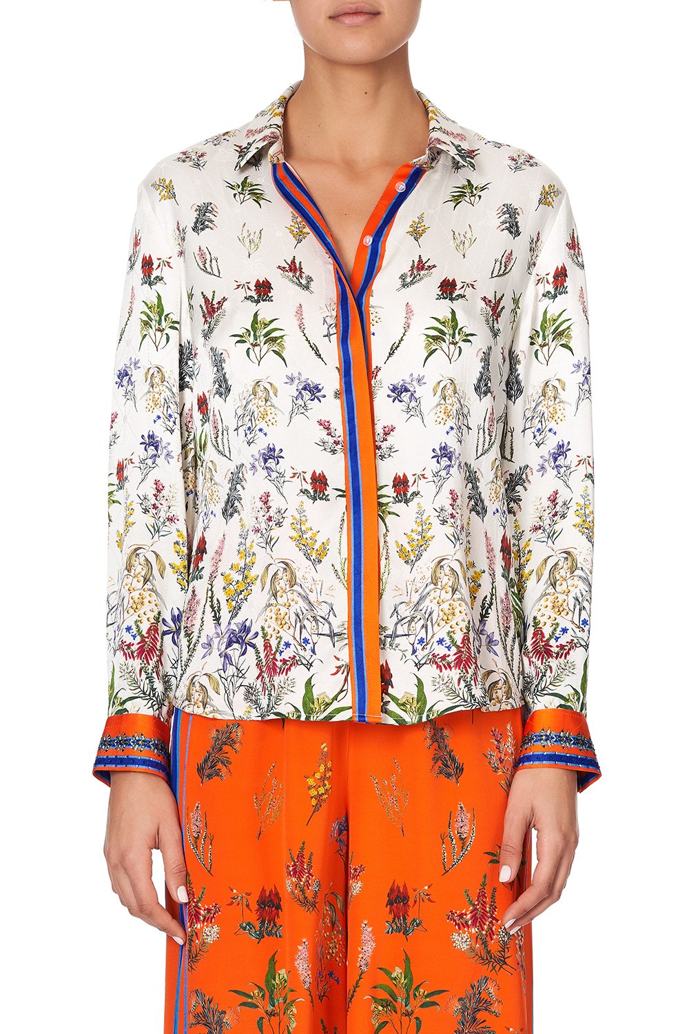 SLIM FIT LONG SLEEVE SHIRT GONE COAST