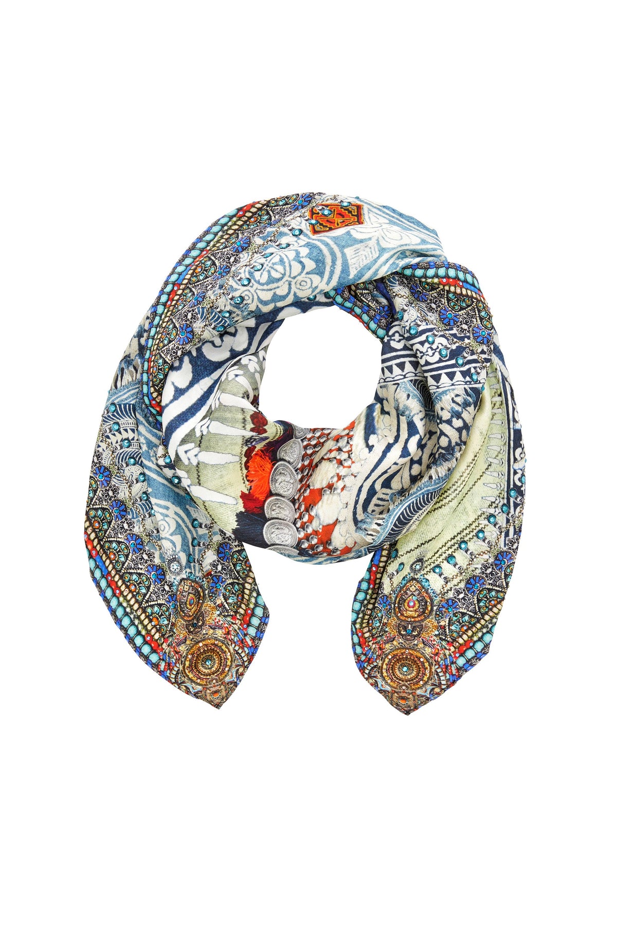 TEACHERS PET LARGE SQUARE SCARF