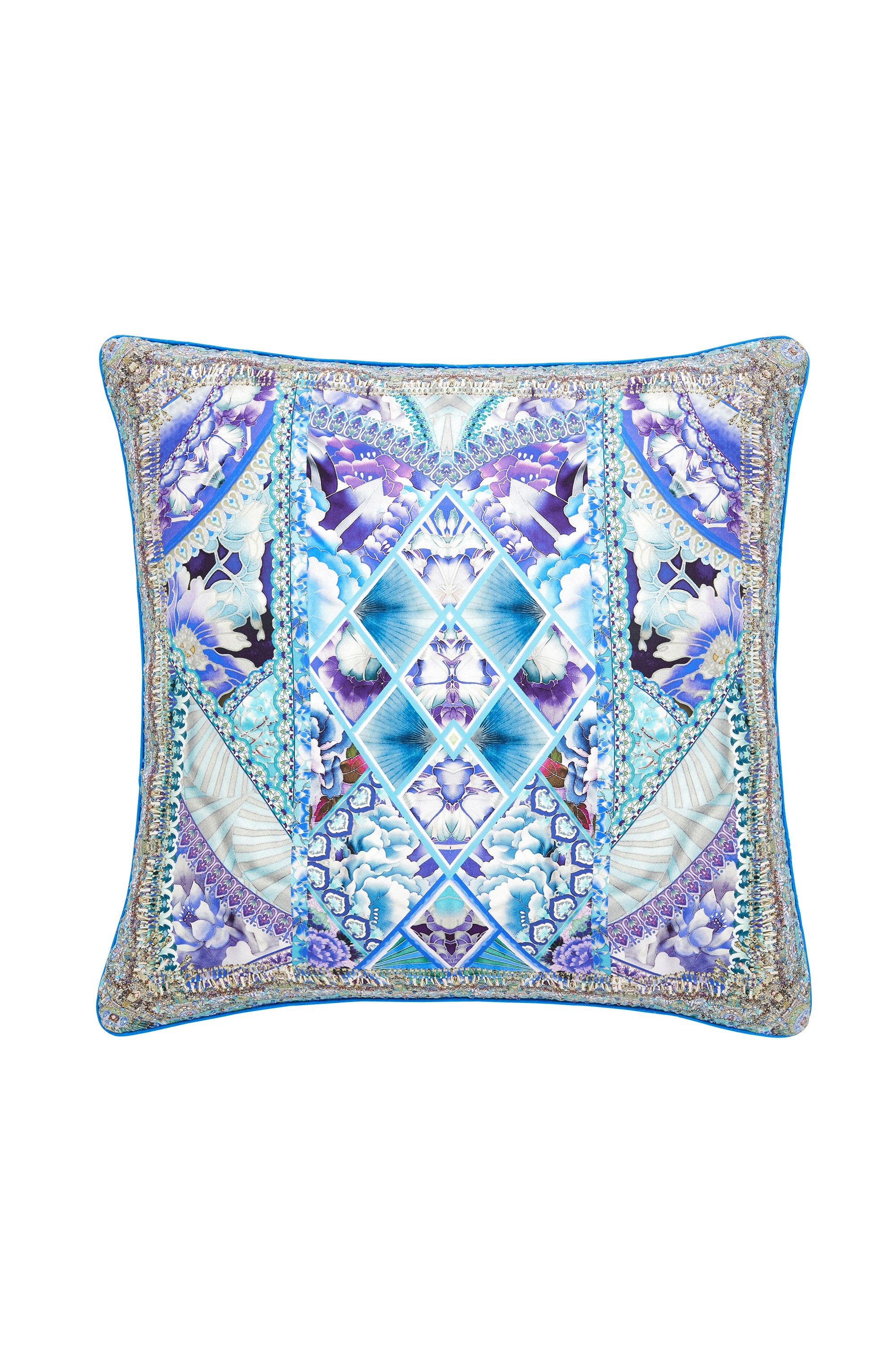 LARGE SQUARE CUSHION GIRL NEXT DOOR