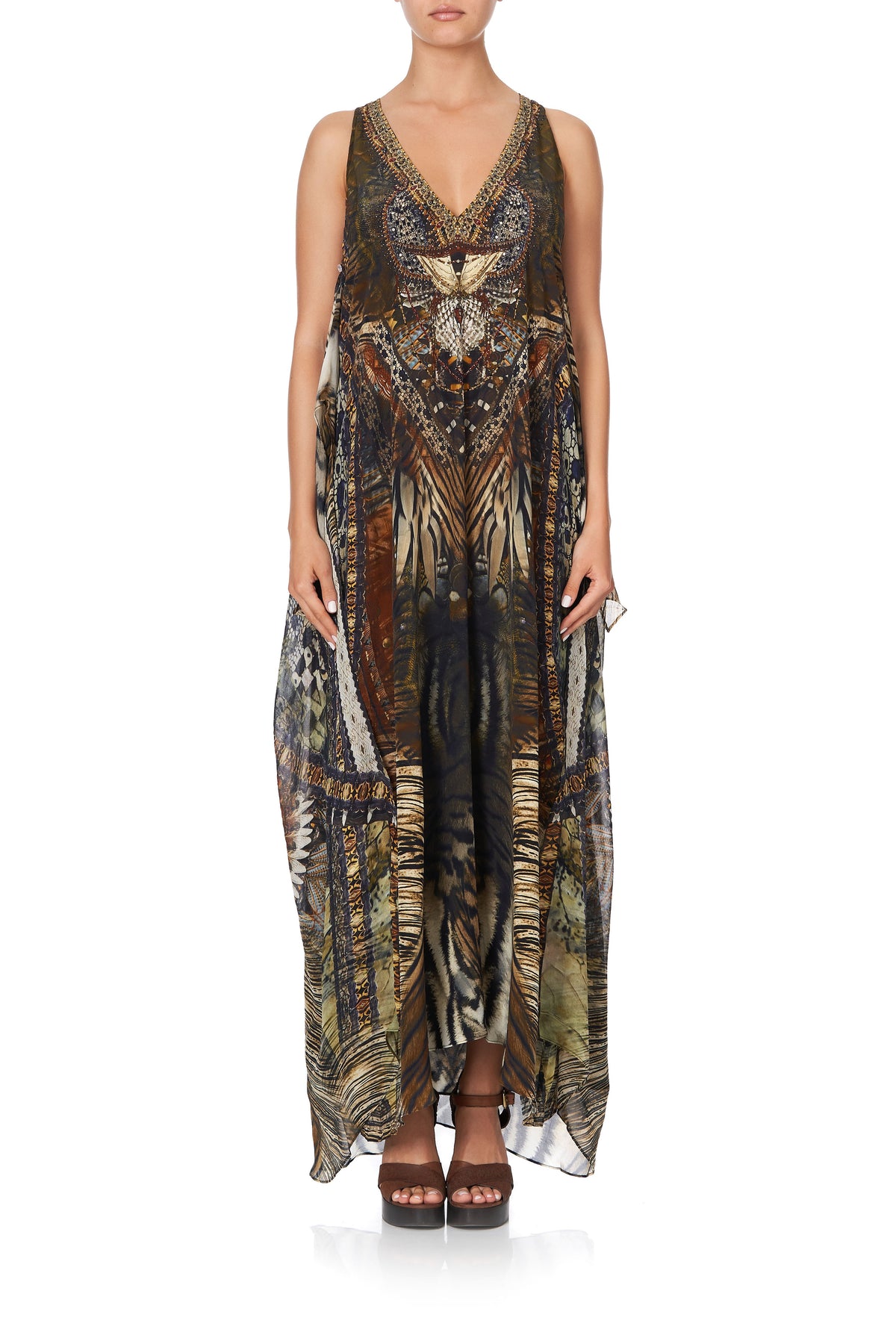 TIE FRONT MULTIWEAR DRESS KAKADU CALLING