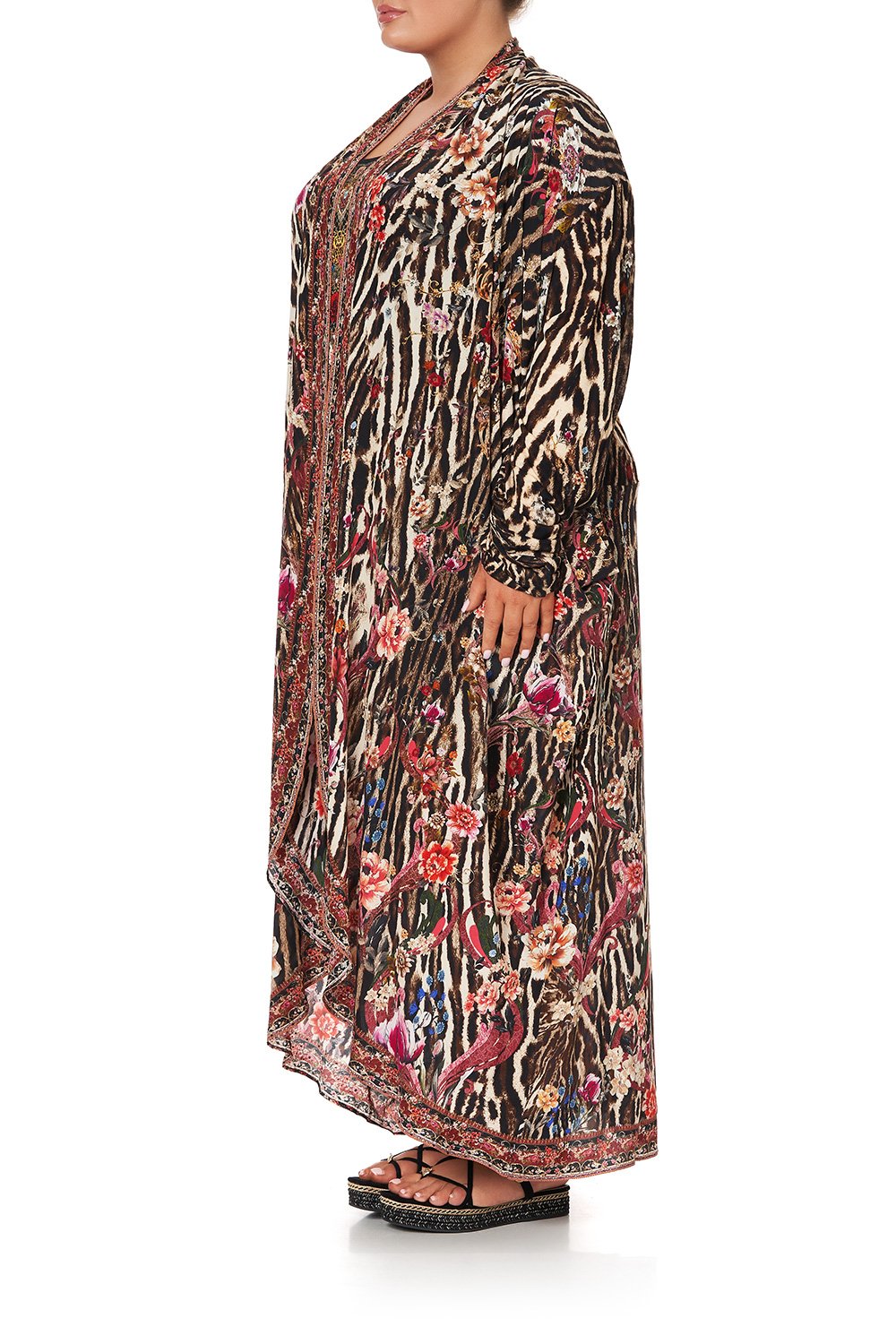 LONG CASUAL JACKET WITH POCKETS LIV A LITTLE