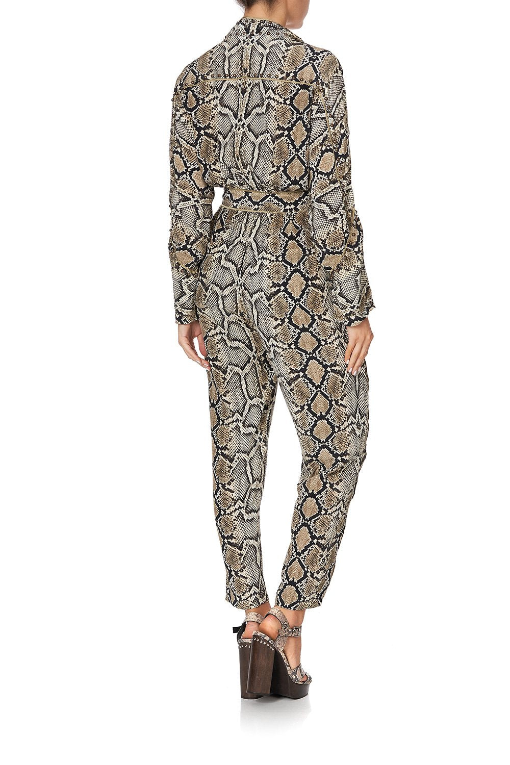 ZIP FRONT PANEL JUMPSUIT KAKADU BOO